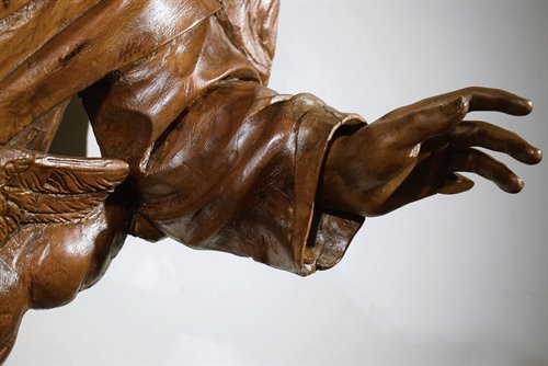 Dieu le Père -  Sculpture murale en bois